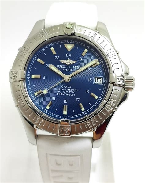men's breitling colt chronometer automatic model a17350